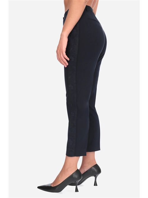 Pantaloni a sigaretta in flanella BLUGIRL BLUMARINE | RF5055T5771/93812